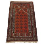 Very Fine Antique Hand-Knotted Balouch Carpet, ca. 1930's