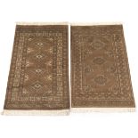 Two Extra Fine Hand-Knotted Kazak Carpets