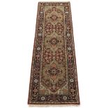 Very Fine Hand-Knotted Heriz Serapi Runner