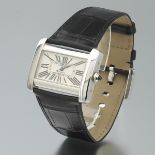 Cartier Automatic Tank Divan Stainless Steel Watch