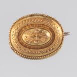 Victorian Gold Brooch