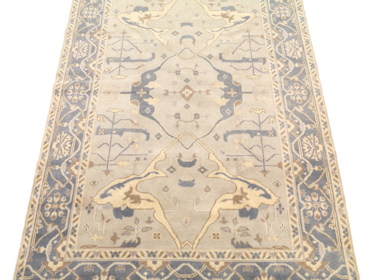 Very Fine Hand-Knotted Oushak Carpet - Image 2 of 4