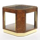 Milo Baughman for Thomasville Burlwood Side Table