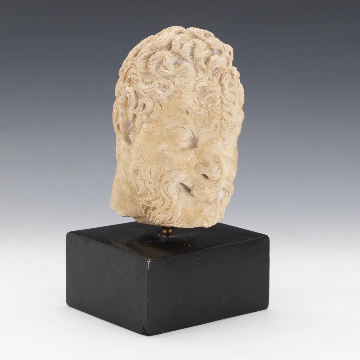 Museum Reproduction of Satyr Head, on Base - Image 5 of 7
