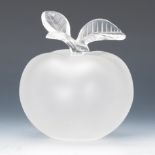 Lalique Crystal Apple