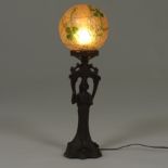 Art Nouveau Figural Lamp