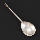 Very Rare Charles I Sterling Silver Spoon with Seal Top, dated 1630