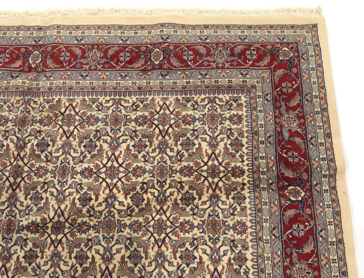 Very Fine Hand-Knotted Tabriz Carpet - Image 3 of 5