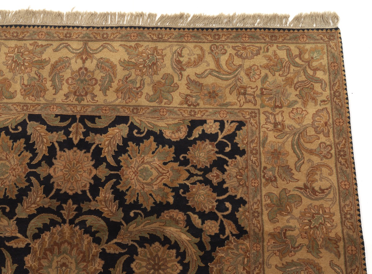 Very Fine Hand-Knotted Tabriz Carpet - Image 3 of 5