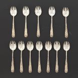 Twelve Kirk Ice Cream Spoon Forks