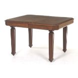 Majorelle Wood Extension Dining Table, ca.1900's