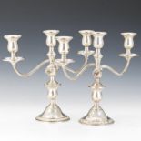 Pair of "Prelude" International Sterling Interchangeable Candelabra