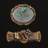 Two Victorian Brooches