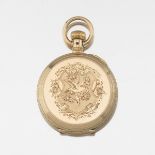 Six Size Elgin Ladies 14k Gold Hunters Case Pocket Watch