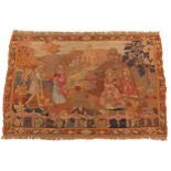 Antique French Hand Knotted Tapestry, ca. 1920's