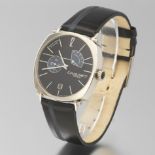 Chaumet Paris 18k Gold Dandy Power Reserve Manual Wind Watch and Leather Band