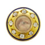 IMPORTANT ANTIQUE SIR EDWIN LANDSEER EYE RING