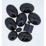 MIXED LOT OF LOOSE ONYX, approx.36.90 ct.