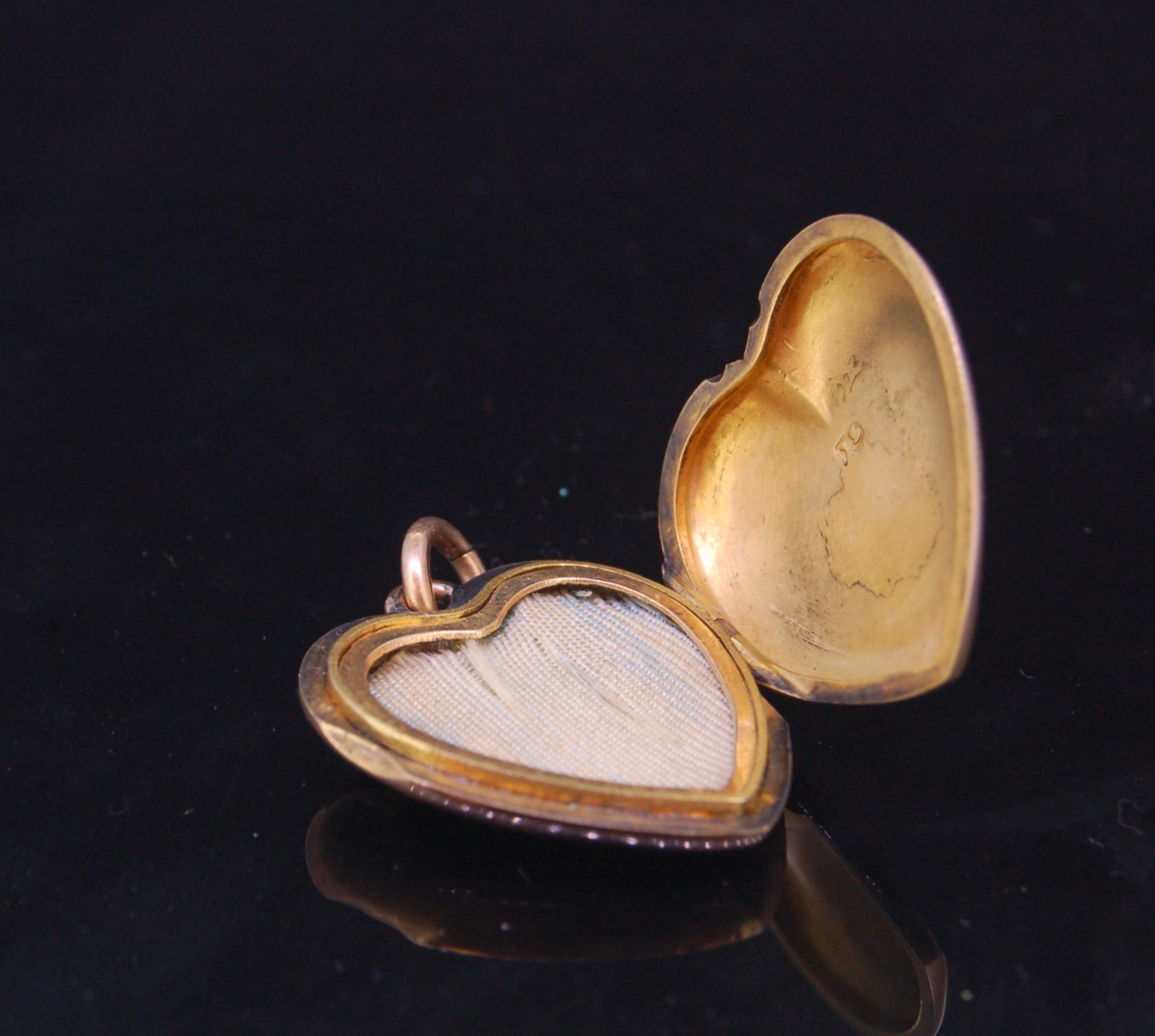 ANTIQUE HEART LOCKET PENDANT - Bild 3 aus 3