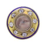 IMPORTANT ANTIQUE SIR EDWIN LANDSEER EYE RING