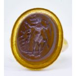 IMPORTANT ANTIQUE INTAGLIO RING