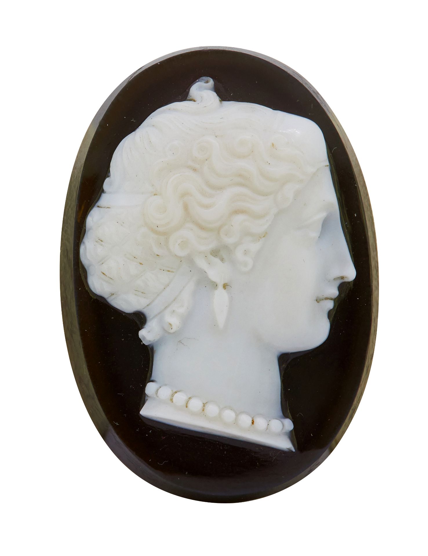 CARVED AGATE CAMEO - Image 2 of 2