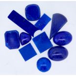 MIXED LOT OF LOOSE LAPIS LAZULI, approx 105 ct.