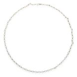 AN ART DECO PEARL CHAIN NECKLACE