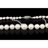 CULTURED PEARL NECKLACE