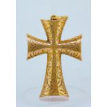 ANTIQUE VICTORIAN CROSS PENDANT