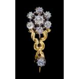 ANTIQUE VICTORIAN DIAMOND BROOCH