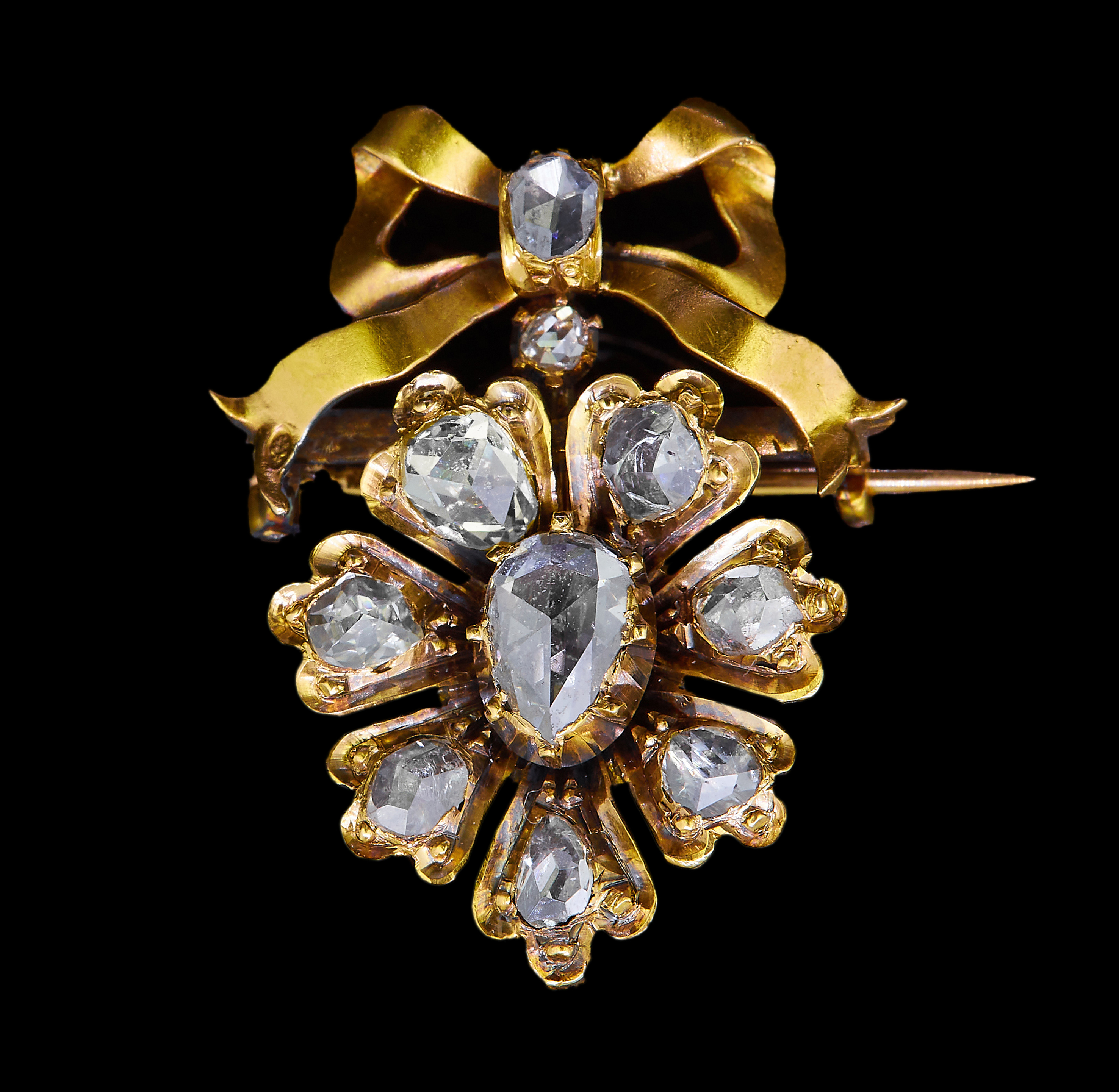 ANTIQUE DIAMOND BROOCH