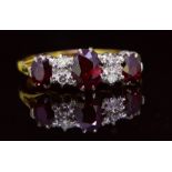 RUBY AND DIAMOND RING