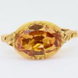 ANTIQUE TOPAZ RING