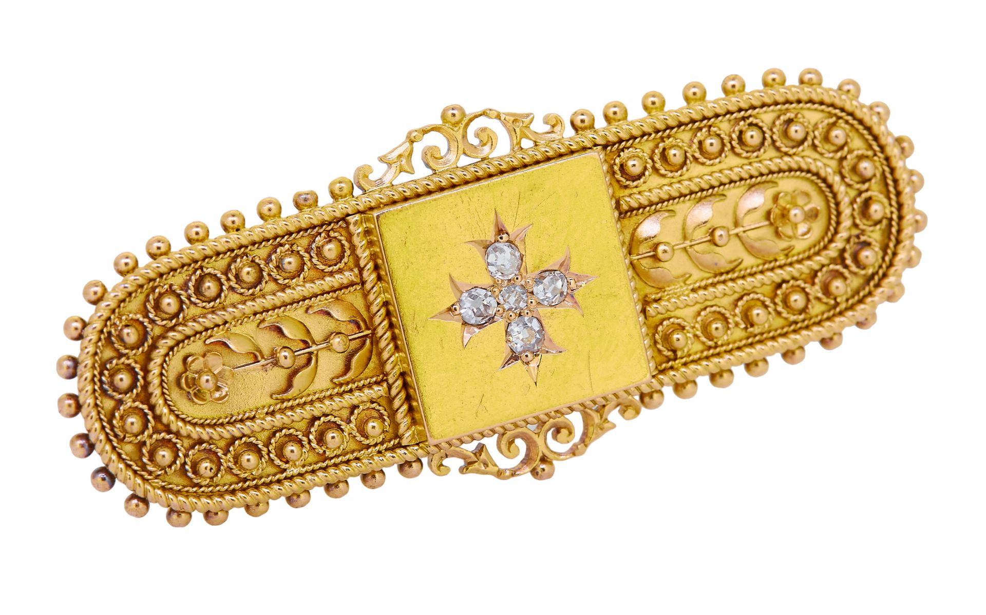 ANTIQUE VICTORIAN DIAMOND BROOCH