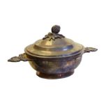 CHRISTOFLE, TUREEN AND COVER