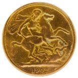 DOUBLE SOVEREIGN, 1902