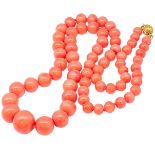 ANTIQUE CORAL NECKLACE