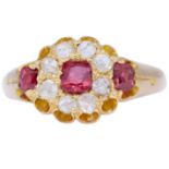 RUBY AND DIAMOND DRESS RING