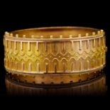 ANTIQUE VICTORIAN HINGED BANGLE