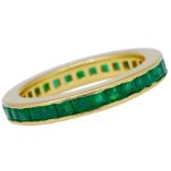 NO RESERVE, EMERALD ETERNITY RING