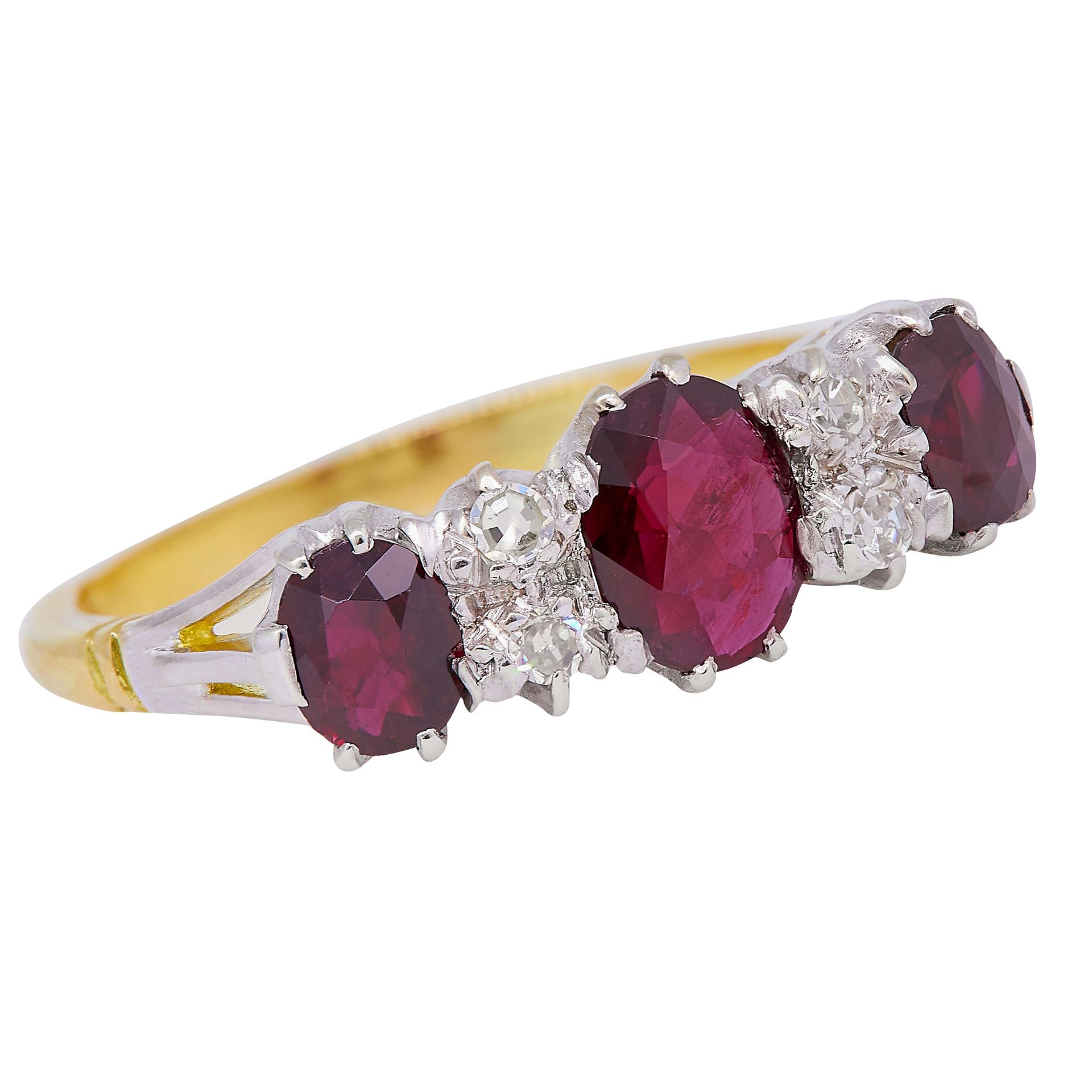 RUBY AND DIAMOND RING