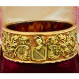 FUSET Y GRAU, IMPORTANT HIGH RELIEF BANGLE