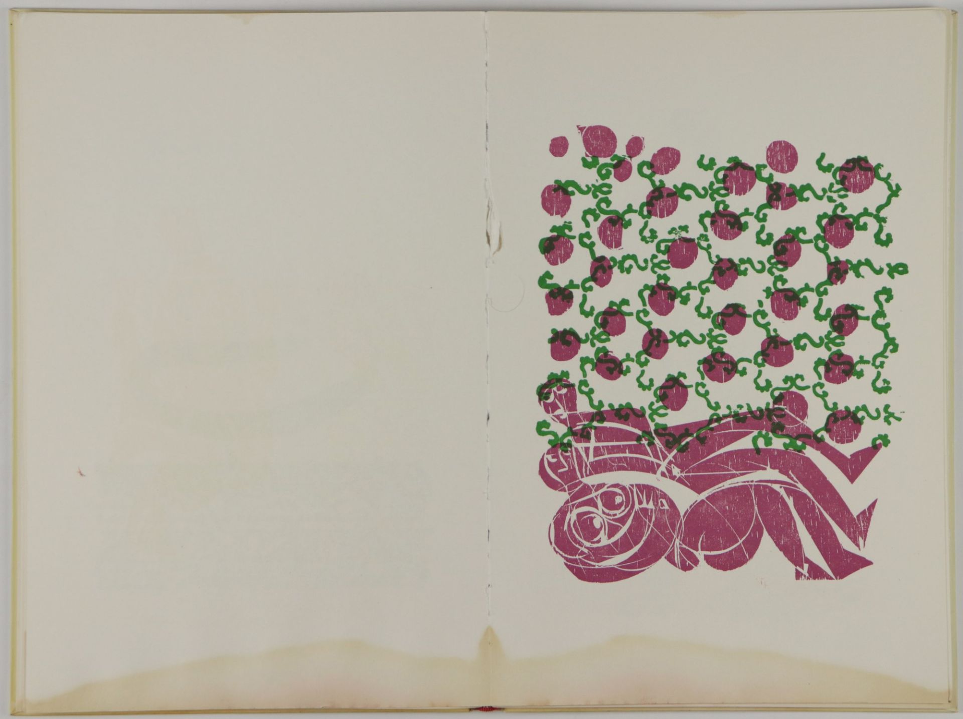 Grieshaber - Mappe HAP Gieshaber (1909 Rot - 1981 Reutlingen) /Margarete Hannsmann, "Grob, Fein & - Image 6 of 9