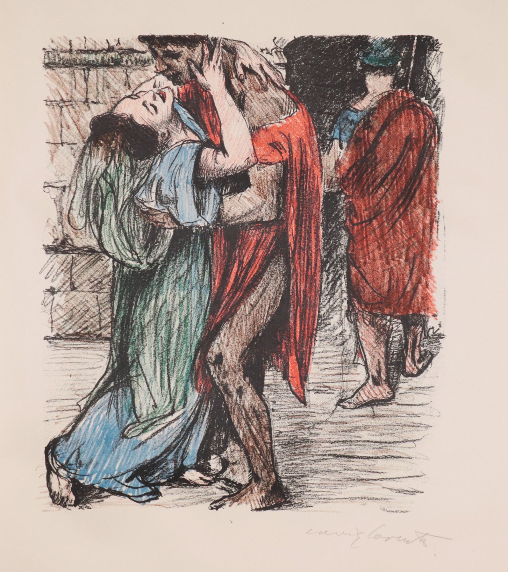 Corinth, Lovis - "Das Hohe Lied" 1848 Tapiau - 1925 Zandvoort, dt. Maler, Radierer u. Lithograph, - Bild 8 aus 22