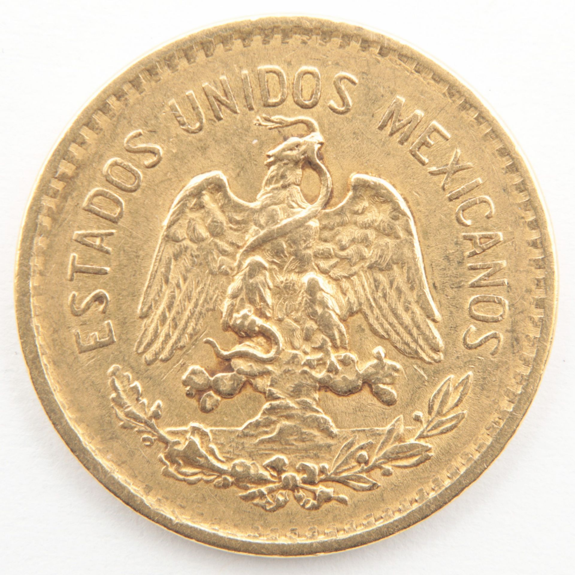 Goldmünze - Cinco Pesos 1906, Mexiko, Estados unidos Mexicanos/Vereinigten Mexikanischen Staaten ( - Bild 2 aus 2