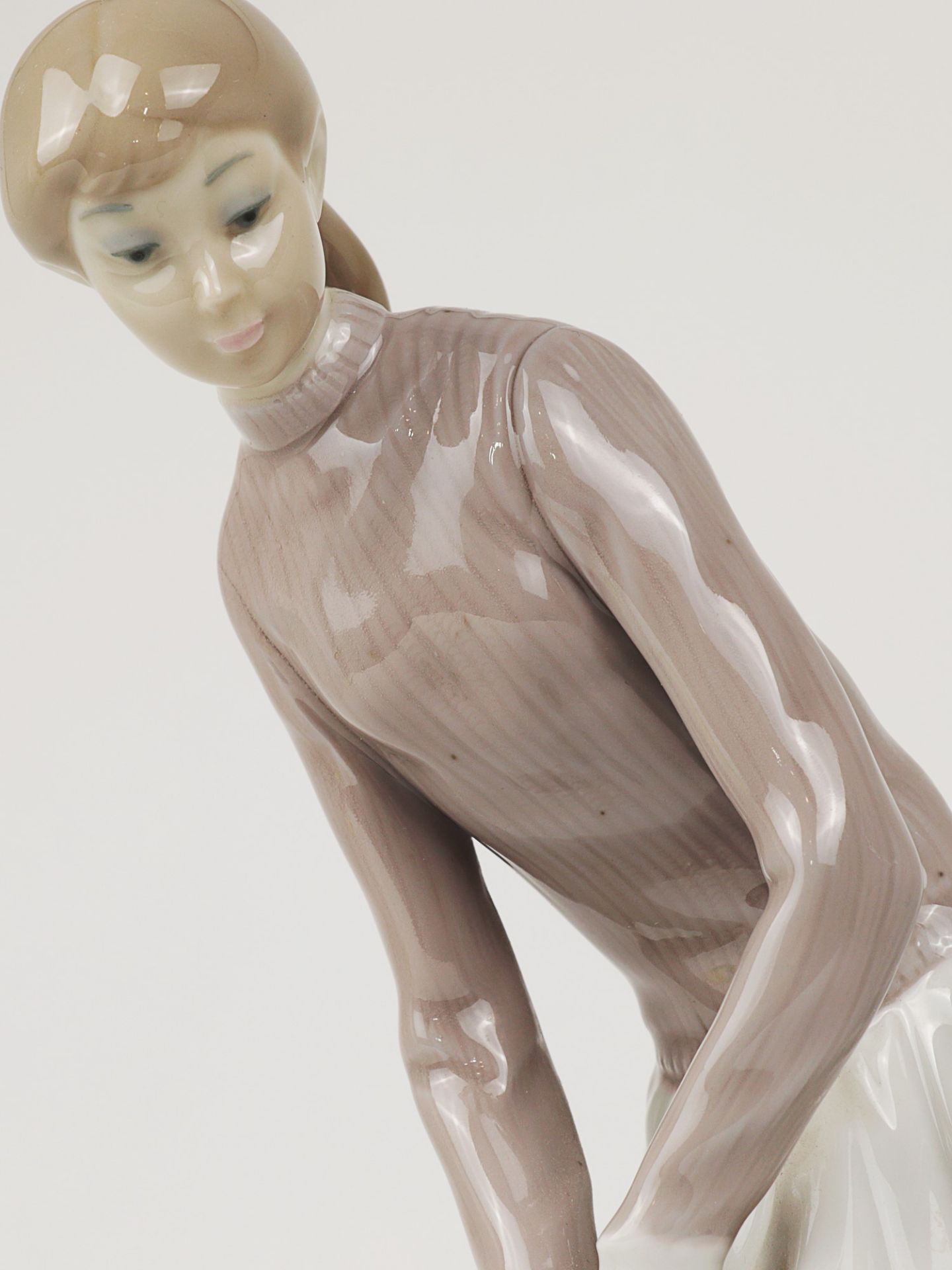 Lladro - Figur blaue Stempelmarke, bez. "hand made in Spain", Modell-Nr.: 4851, vollplastische - Bild 7 aus 13