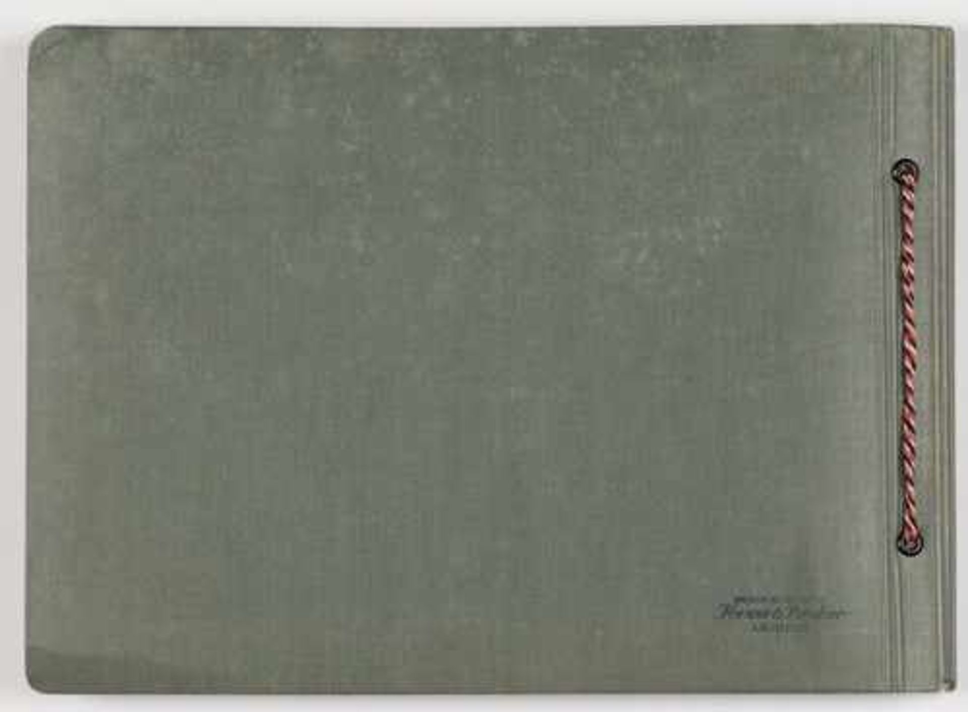 Fotoalbum - 3.Reich 1936-1946,dunkelgrünes Album, silbergeprägt, Aufdruck "1. Battr.-Art.-Regt.24 - Bild 2 aus 3