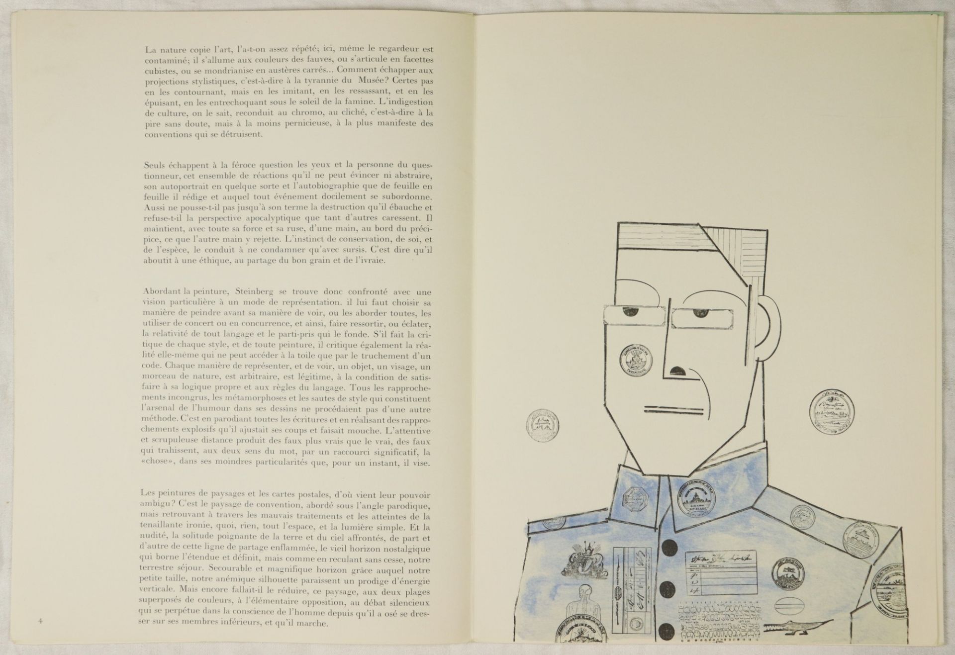 Derriere le Miroir - Saul Steinberg Künstler-Edition, hg. von dem französischen Verlegerpaar - Image 7 of 10