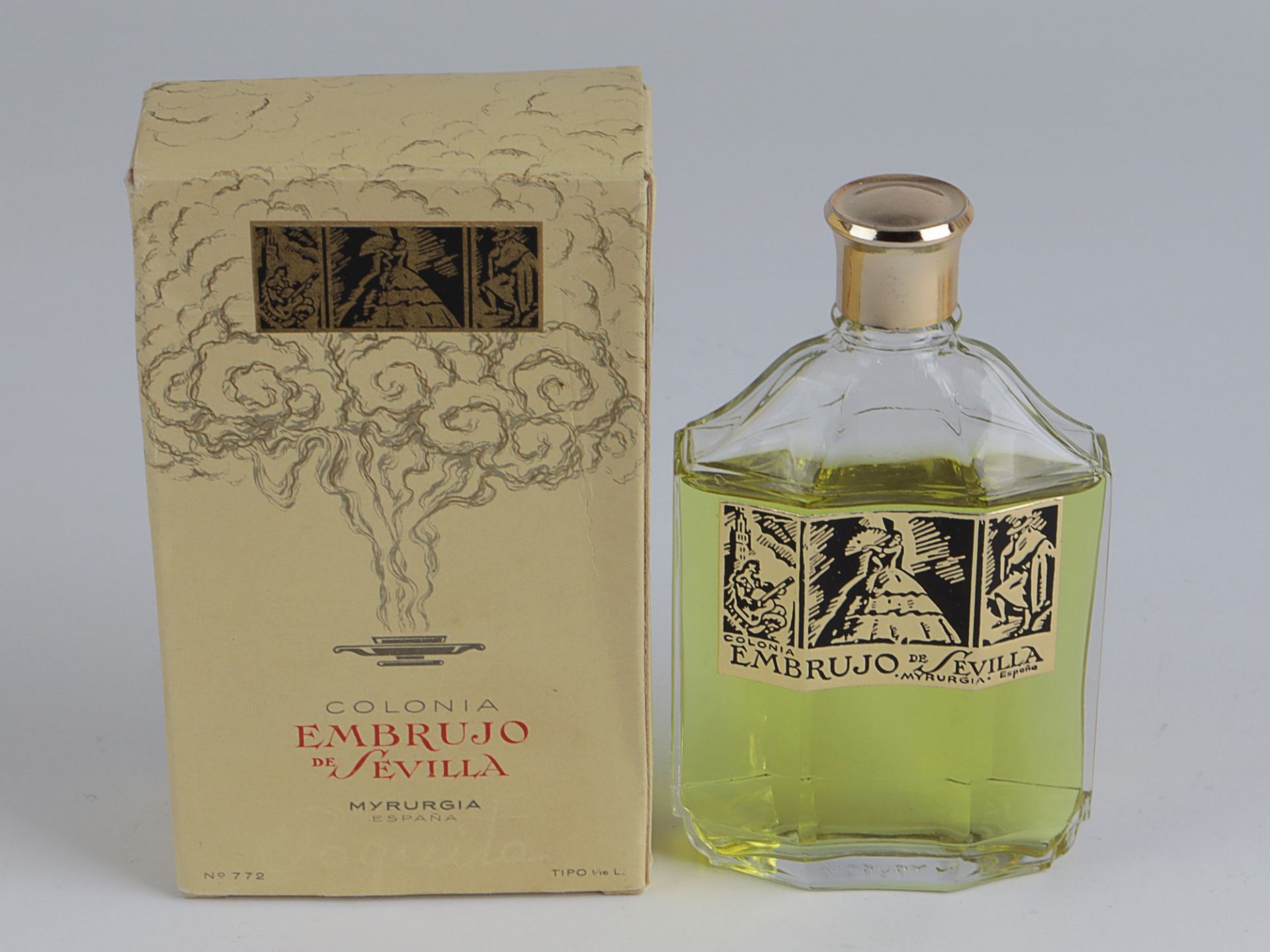 Parfüm - Konvolut 5 St., 2x leere Flakons, Lacome France u. Avon, 3x befüllte Flakons, White Lilac - Bild 3 aus 3